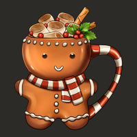 Gingerbread Cookie Man Hot Cocoa Coffee Heavy Core Tee | Teevron