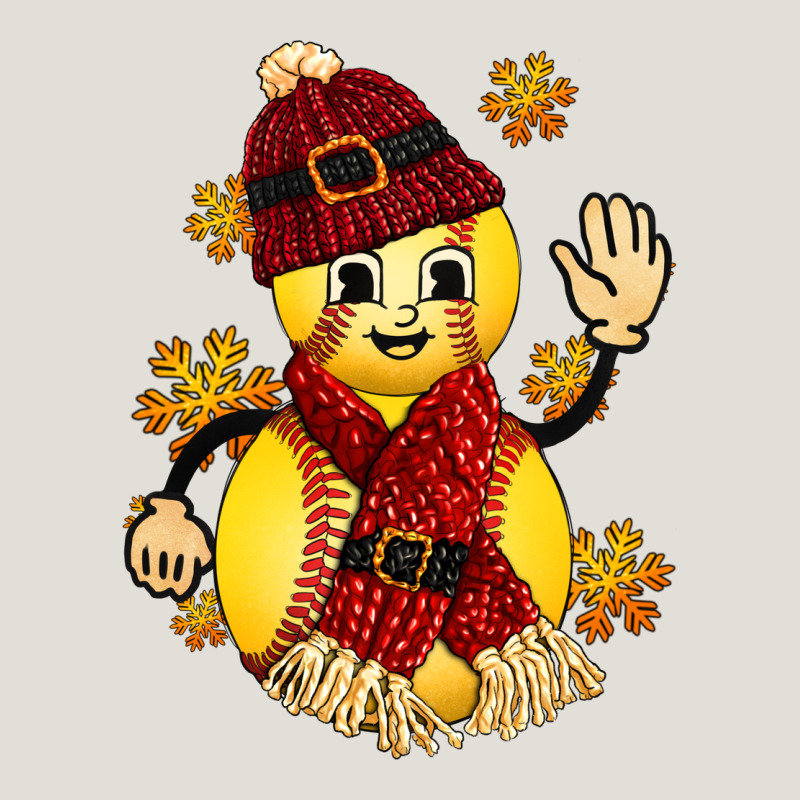 Softball Christmas With Hat And Glove Heavy Core Tee by FaDigitalArtStudio | Teevron