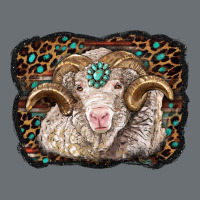 Merino Ram With Leopard Background Premium Hoodie | Teevron
