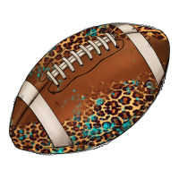 western football leopard turquoise pattern | Teevron