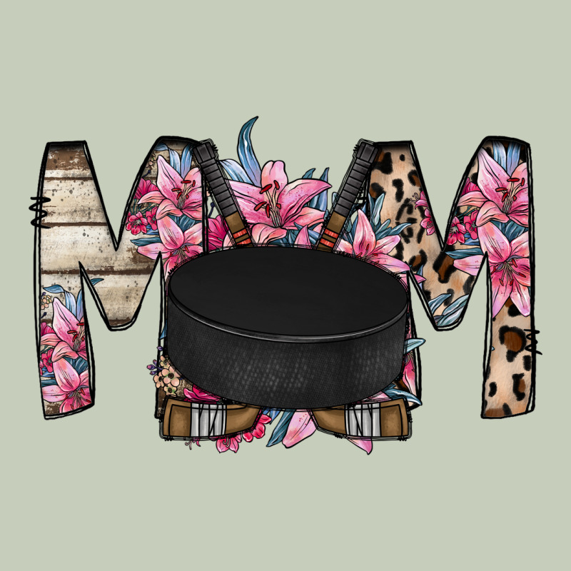 Mom Hockey Flower Ladies Tee by RacoonDesign | Teevron