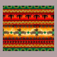 Thunderbird Bullskull Aztec Pattern Vintage Hoodie | Teevron
