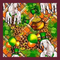 St. Patrick's Goat Family With Balloons Seamless Classic Tee | Teevron