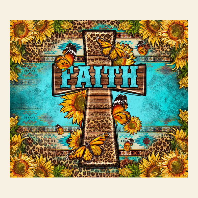 Western Faith Cross Butterfly Vintage Tee by LillyAllenDesigns | Teevron