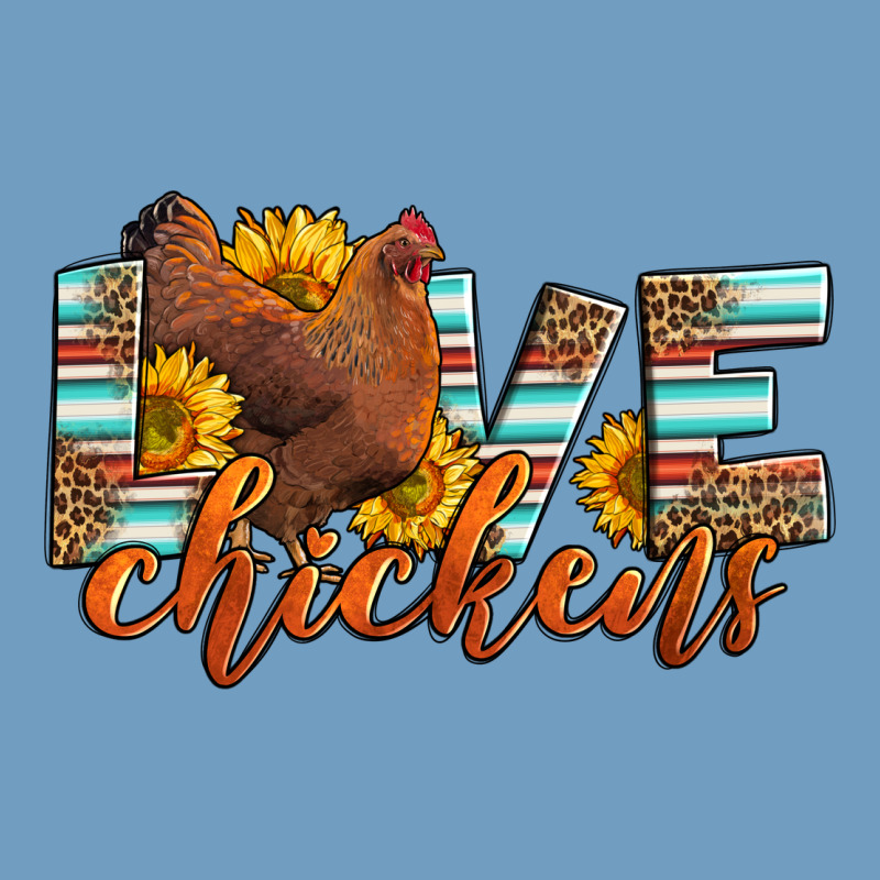 Love Chickens Urban Heavy Tee by LillyAllenDesigns | Teevron