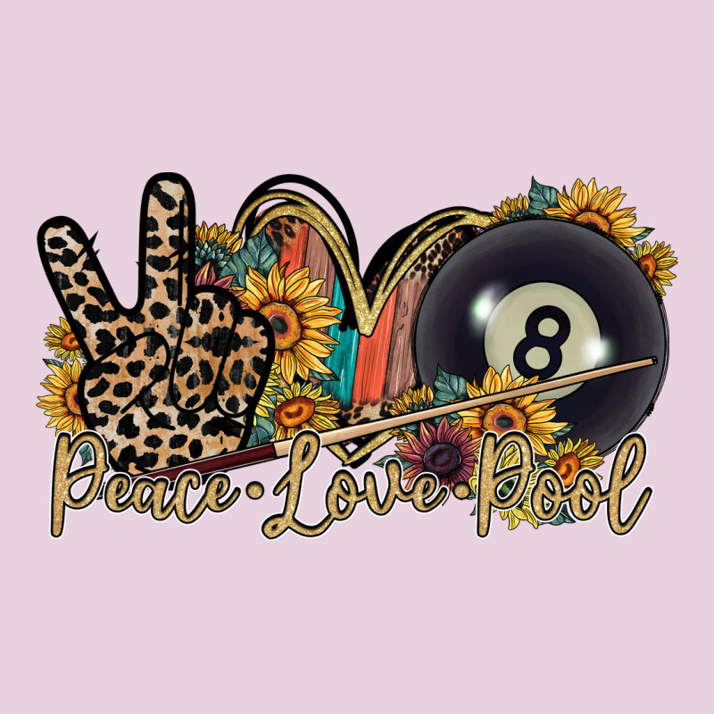 Peace Love Pool Ladies Tee by RacoonDesign | Teevron