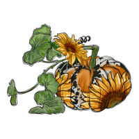 sunflower pumpkin | Teevron