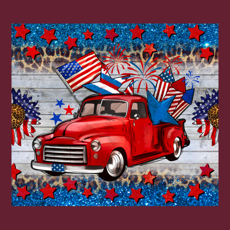 American Truck 4th Of July Tumbler Classic Tee by BarkalooDesign | Teevron