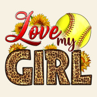 Love My Girl Softball Vintage Tee | Teevron