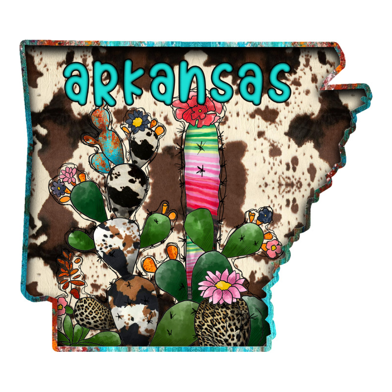 Arkansas Map Ladies Tee by RacoonDesign | Teevron