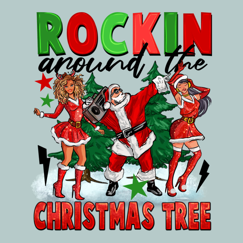 Rockin Around The Christmas Tree Heavy Core Tee by FaDigitalArtStudio | Teevron