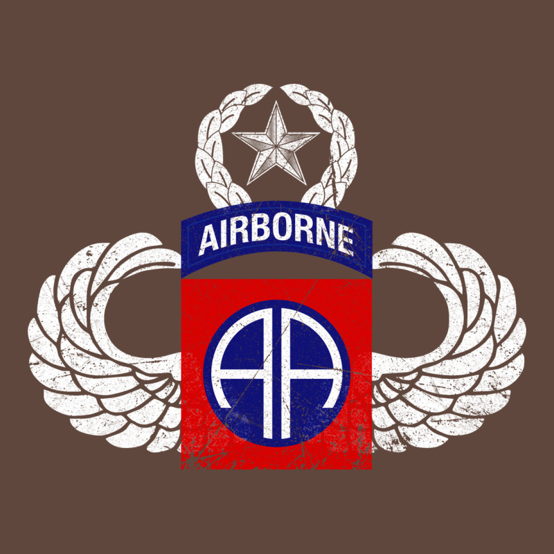 82nd Airborne Div Parachutist Wings And Patch - Distressed Classic Tee by baoMotion | Teevron