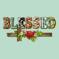 Blessed And Floral Cross Premium Hoodie | Teevron
