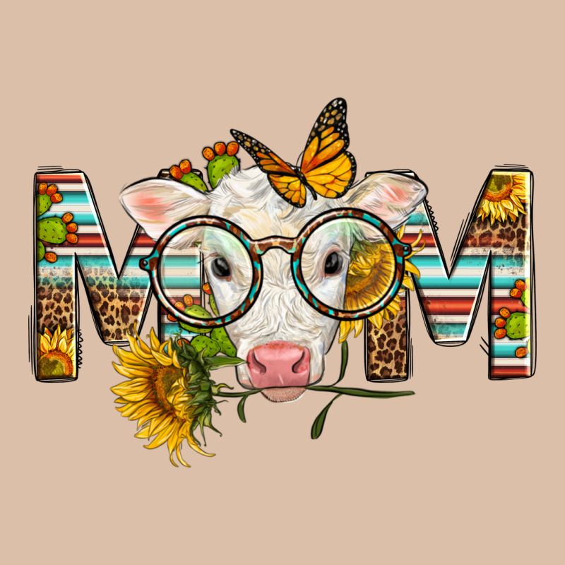 Western Baby Calf Mom With Sunflower Urban Heavy Tee by LillyAllenDesigns | Teevron
