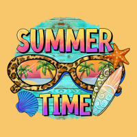 Summer Time Sunset Glasses Vintage Hoodie | Teevron