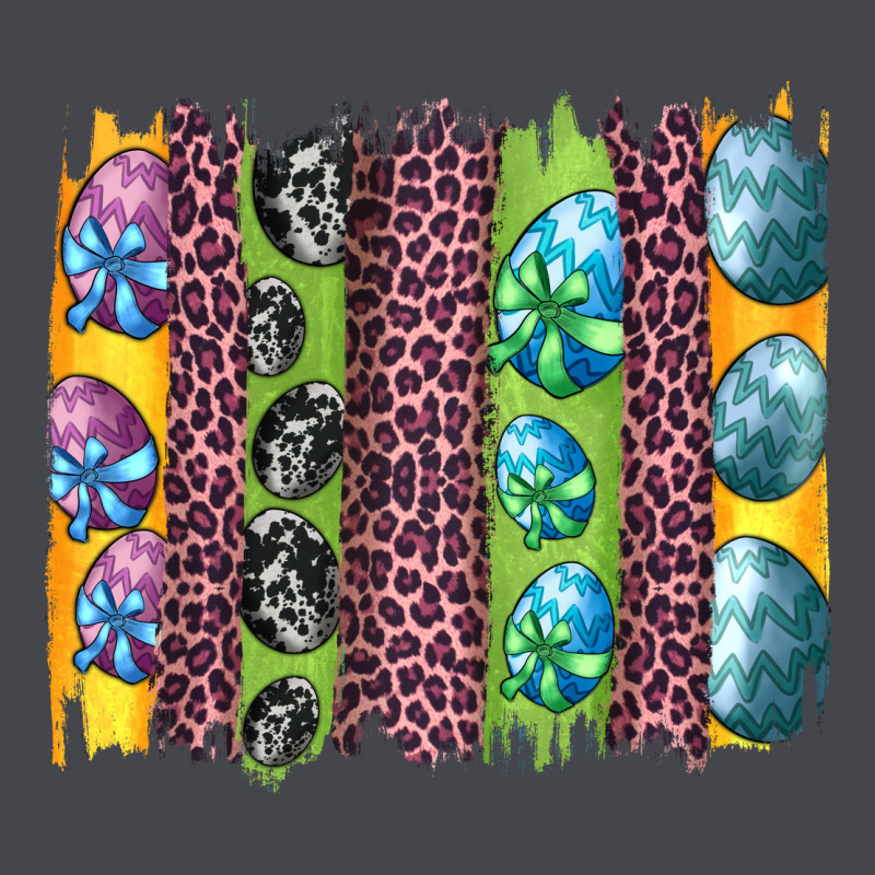 Easter Eggs And Leopard Brushstrokes Long Sleeve Tee by Artiststas | Teevron