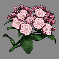 Mountain Laurel Flower Illustrations Vintage Tee | Teevron
