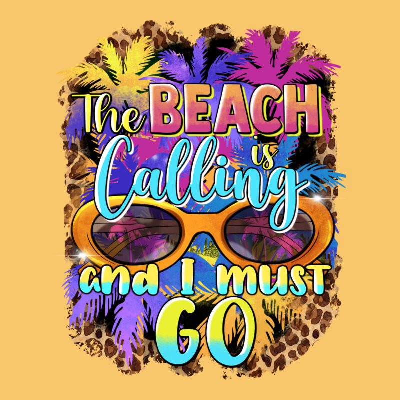 The Beach Is Calling And I Must Go Vintage Hoodie by BarkalooDesign | Teevron