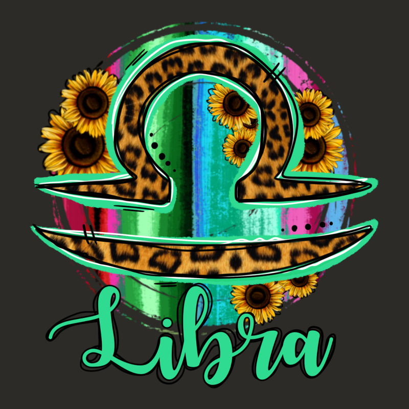Libra Zodiac Sign Sunflower Leopard Serape Heavy Core Tee by RanaPortraitStore | Teevron