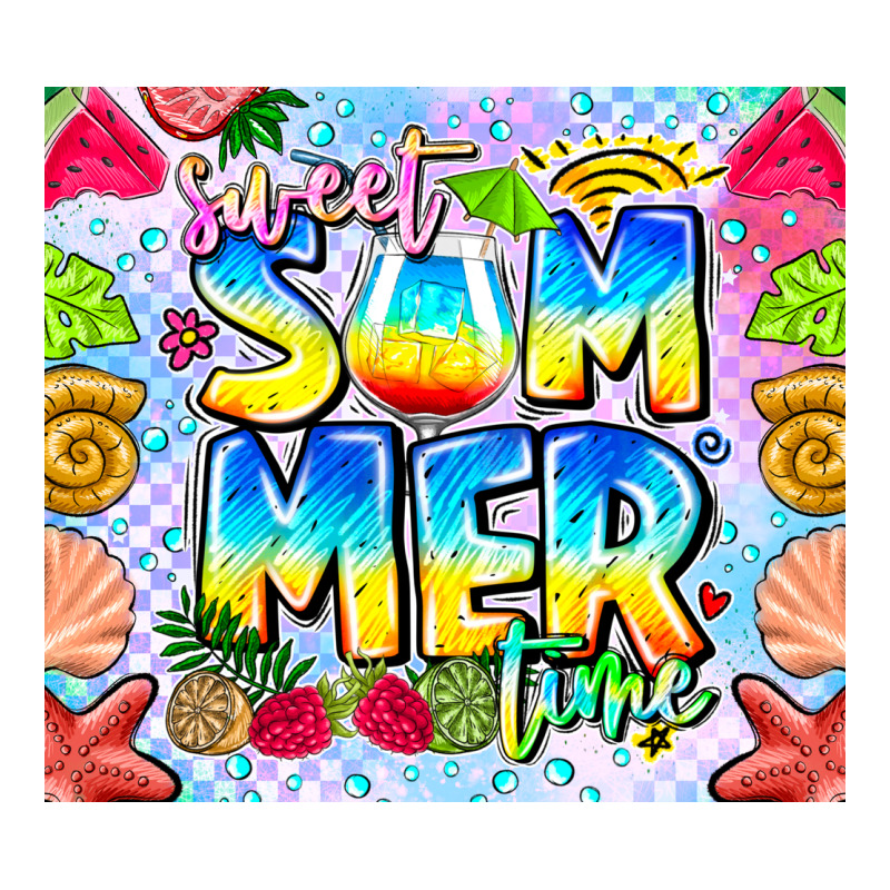 Sweet Summer Time Premium Tee by CowhideDigitalArt | Teevron