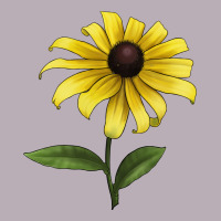 Black Eyed Susan Flower Illustrations Vintage Tee | Teevron