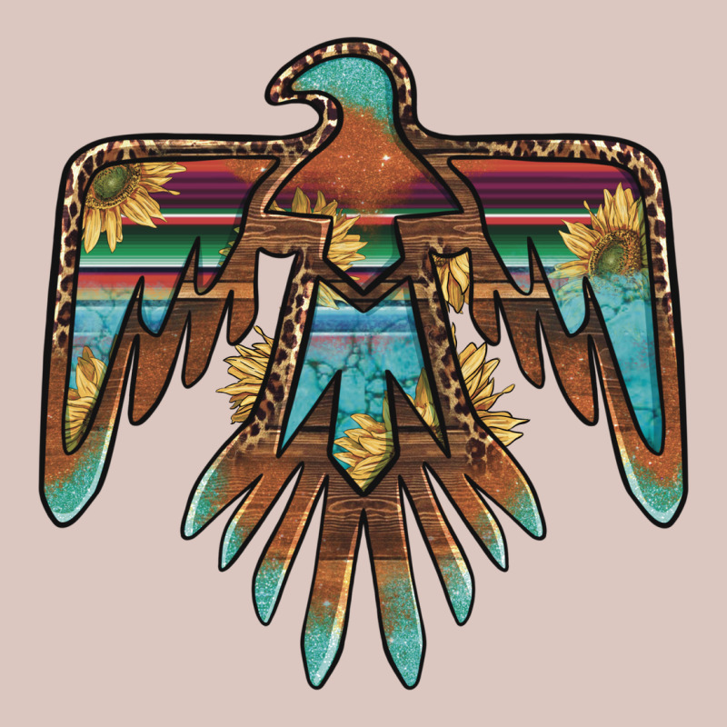 Thunderbird With Sunflowers Premium Hoodie by BarkalooDesign | Teevron