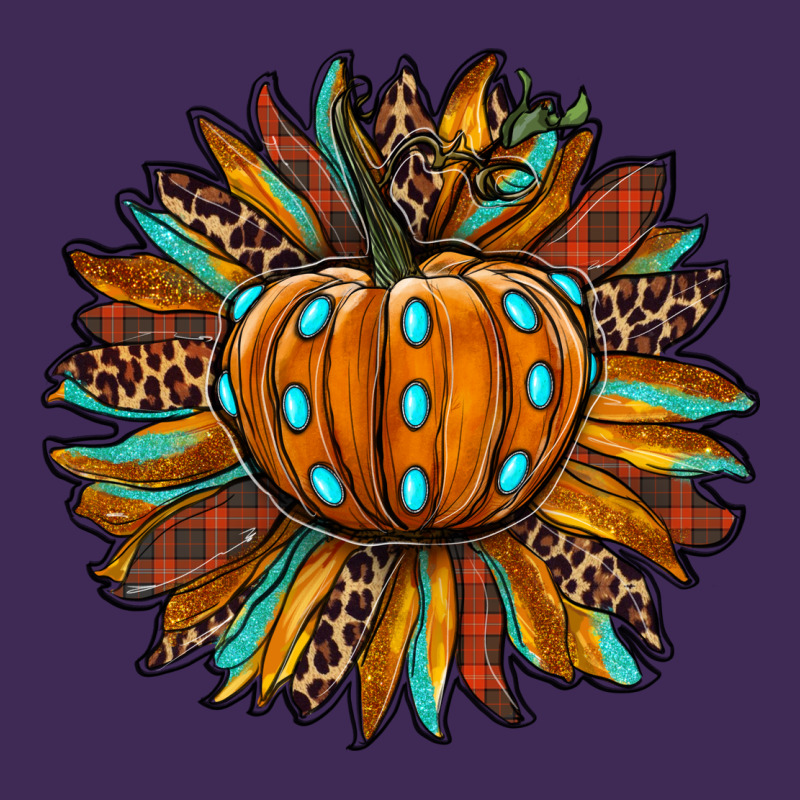 Pumpkin Sunflower Premium Hoodie by RanaPortraitStore | Teevron