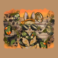 Camouflage Bunny Background Vintage Hoodie | Teevron