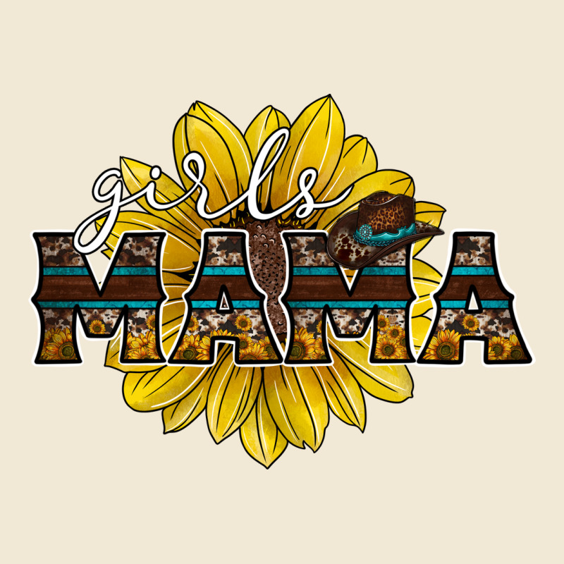 Girls Mama Sunflower Ladies Tee by RacoonDesign | Teevron