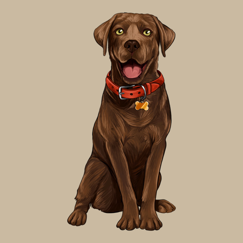 Chocolate Lab Labrador Retriever Long Sleeve Tee by Artiststas | Teevron