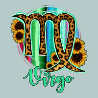 Virgo Zodiac Sign Sunflower Leopard Serape Heavy Core Tee | Teevron