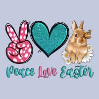Peace Love Easter With Bunny And Butterfly Long Sleeve Tee | Teevron