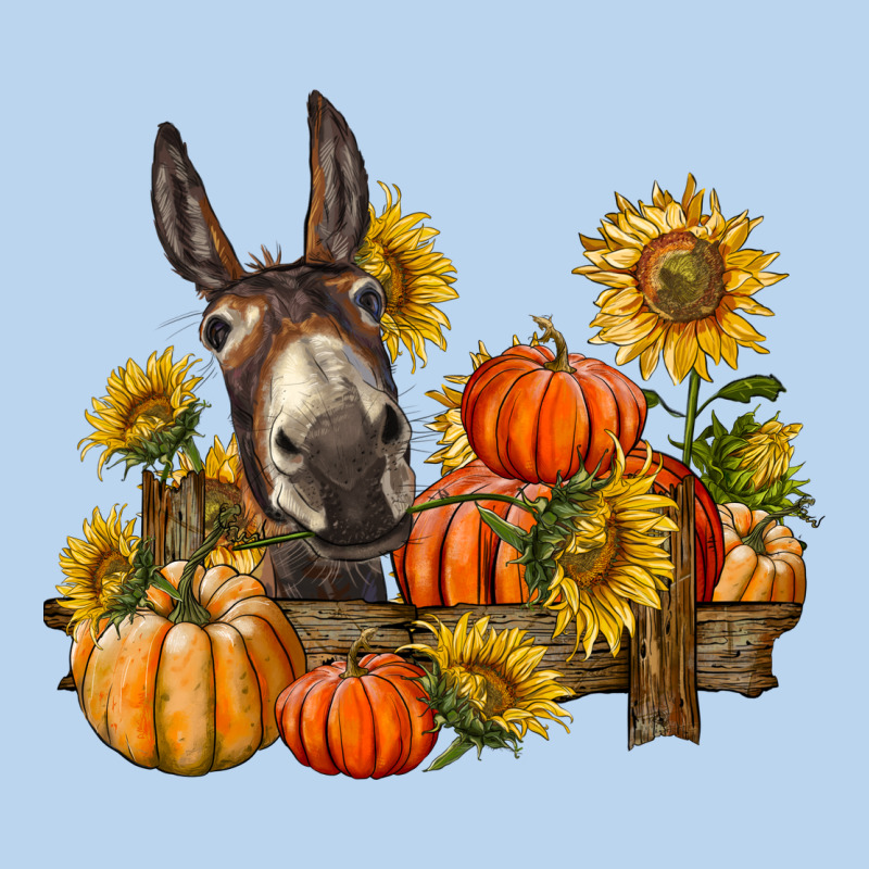 Donkey Sunflower And Pumpkin Farm Classic Tee by BarkalooDesign | Teevron