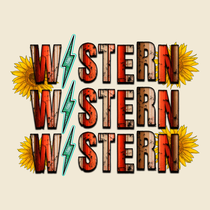 Western Sunflower Ladies Tee by RacoonDesign | Teevron