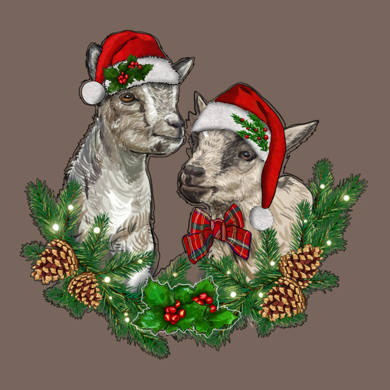 Christmas Baby Goats Premium Hoodie by RanaPortraitStore | Teevron