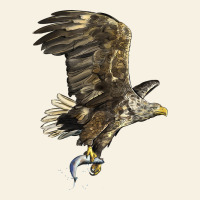 American White Sea Eagle Vintage Tee | Teevron