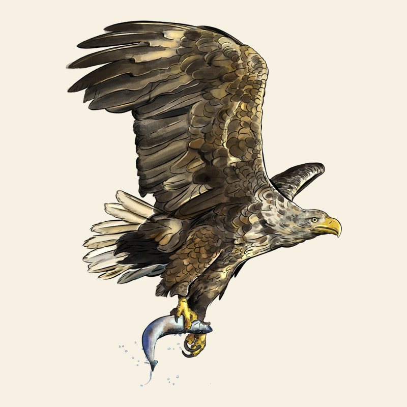 American White Sea Eagle Vintage Tee by LillyAllenDesigns | Teevron