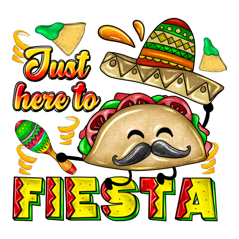 Just Here To Fiesta Premium Tee by CowhideDigitalArt | Teevron