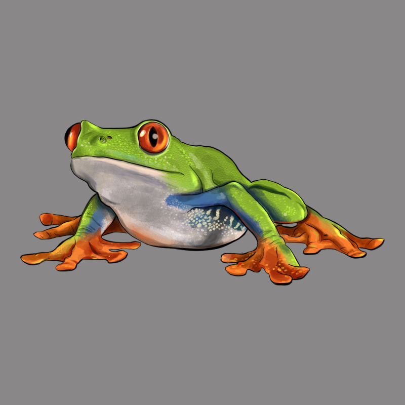 Red Eyed Tree Frog Vintage Tee by LillyAllenDesigns | Teevron