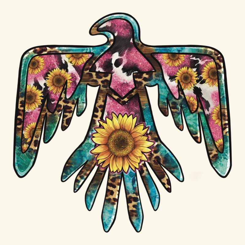Pinky Western Sunflower Thunderbird Premium Hoodie by BarkalooDesign | Teevron
