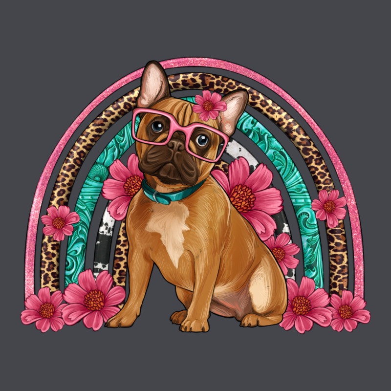 French Bulldog Floral Rainbow Long Sleeve Tee by Artiststas | Teevron