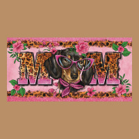 Danchshund Mom License Plate Template Vintage Hoodie | Teevron