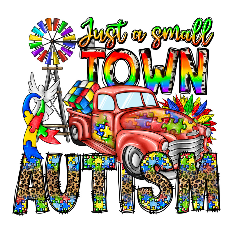 Just A Girl Small Town Autism Premium Tee by CowhideDigitalArt | Teevron