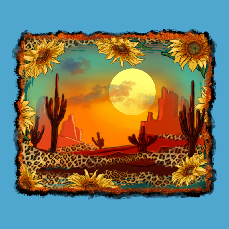 Western Desert Sunset Background Premium Hoodie by RanaPortraitStore | Teevron