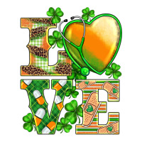st.patricks nurse love heart stethoscope | Teevron