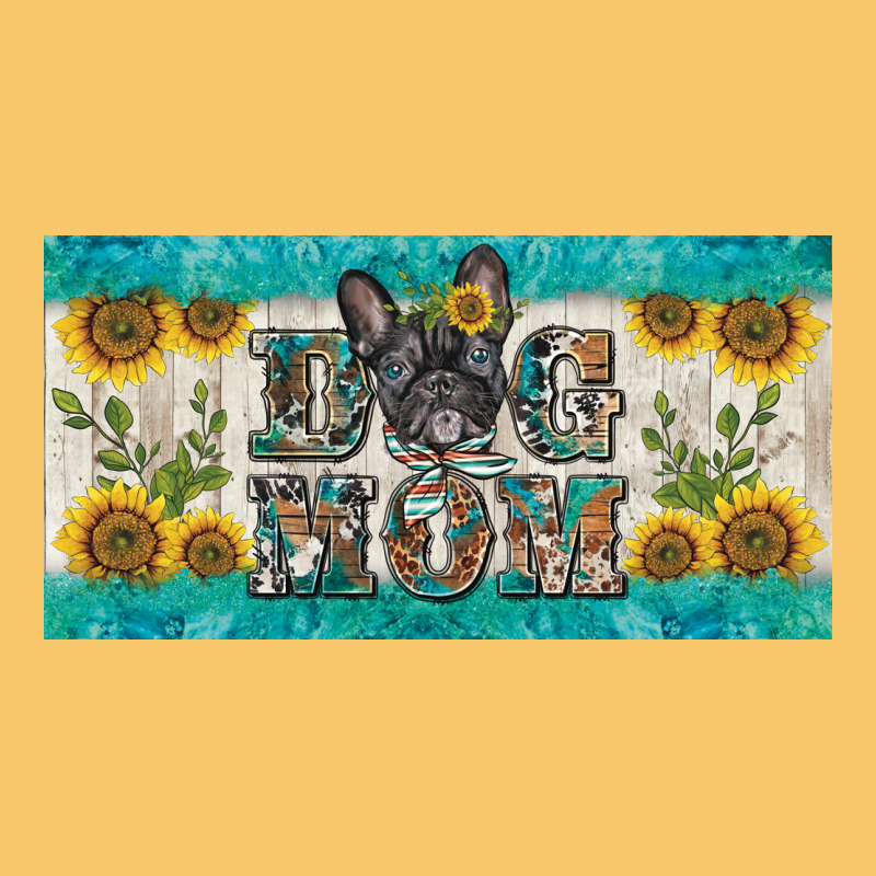 Dog Mom French  Bulldog License Plate Template Vintage Hoodie by BarkalooDesign | Teevron