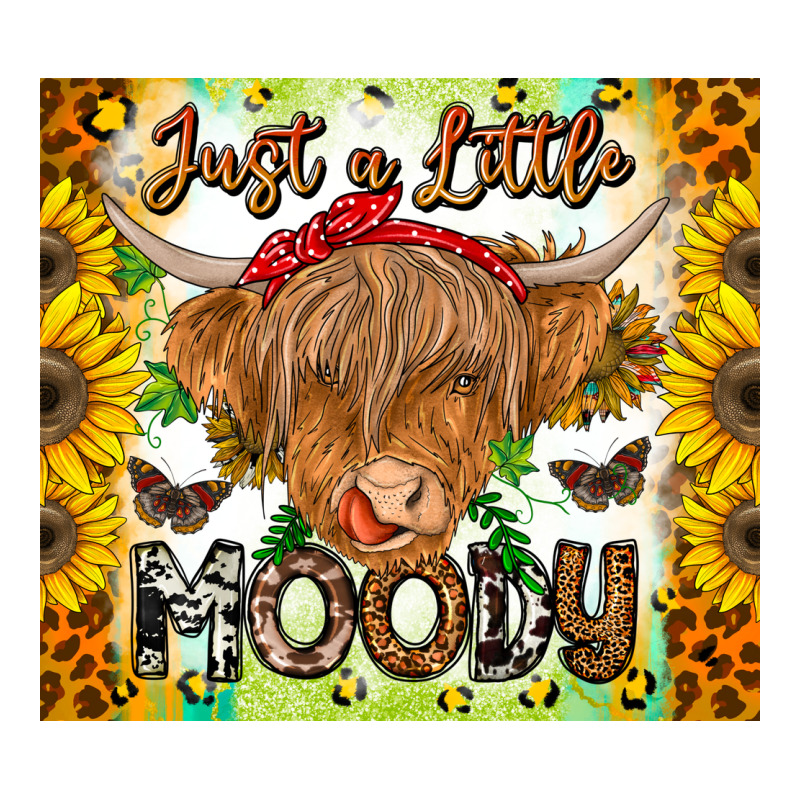 Just A Little Moody Premium Tee by CowhideDigitalArt | Teevron