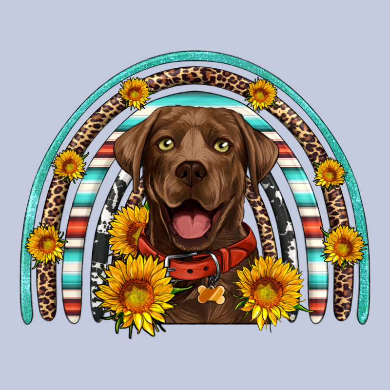 Chocolate Labrador Rainbow Long Sleeve Tee by Artiststas | Teevron