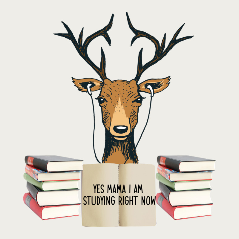 Yes Mama I Am Studying Right Now, Deer Zipper Hoodie by Bettercallsaul | Teevron