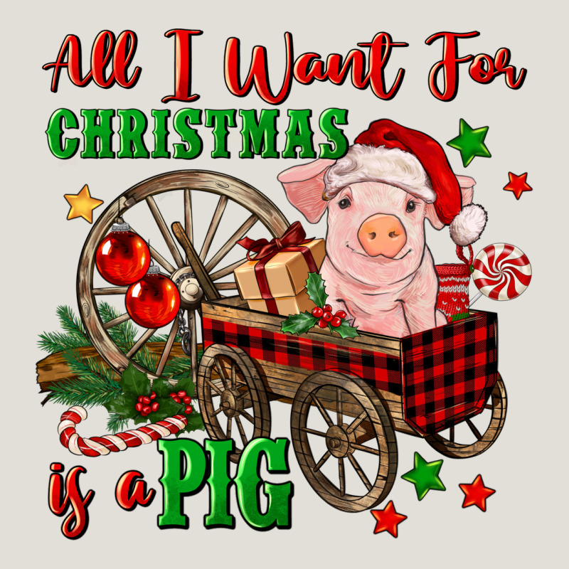 All I Want For Christmas Is A Pig Heavy Core Tee by FaDigitalArtStudio | Teevron